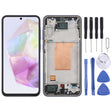 For Samsung Galaxy A35 SM-A356B OLED LCD Screen Digitizer Full Assembly with Frame (Blue) - free shipping - PMc TechLife - Order now!