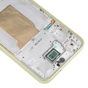 For Samsung Galaxy A35 SM-A356B OLED LCD Screen Digitizer Full Assembly with Frame (Light Green)