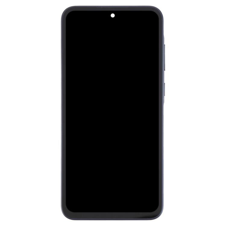 For Samsung Galaxy A35 SM-A356B OLED LCD Screen Digitizer Full Assembly with Frame (Blue)