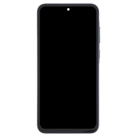 For Samsung Galaxy A35 SM-A356B OLED LCD Screen Digitizer Full Assembly with Frame (Blue)