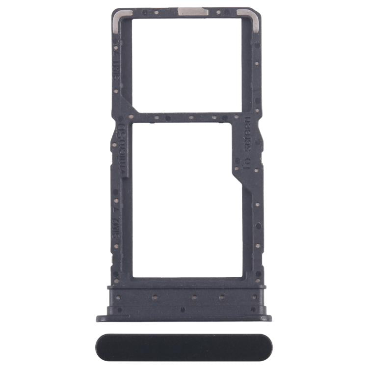For Samsung Galaxy A06 5G SM-A066B Original SIM + SIM / Micro SD Card Tray (Black)