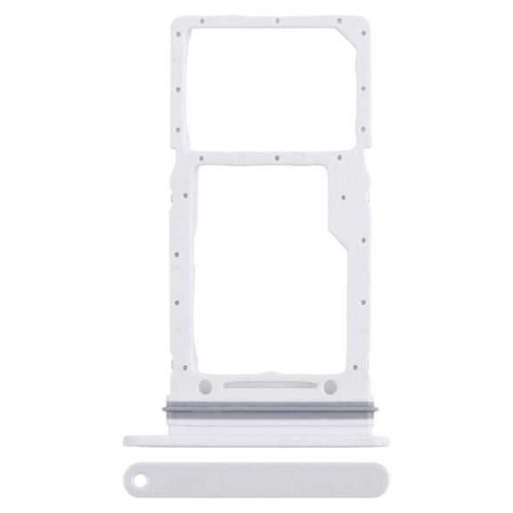 For Samsung Galaxy A26 SM-A266U Original SIM + Micro SD Card Tray (Silver)