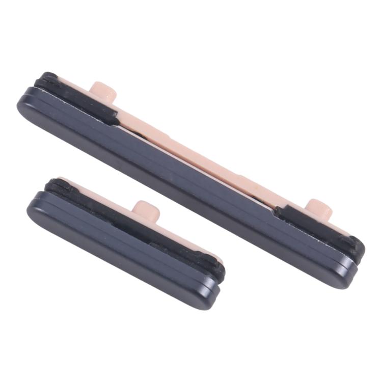 For Samsung Galaxy S25 SM-S931B 10pcs Power Button and Volume Control Button (Black)