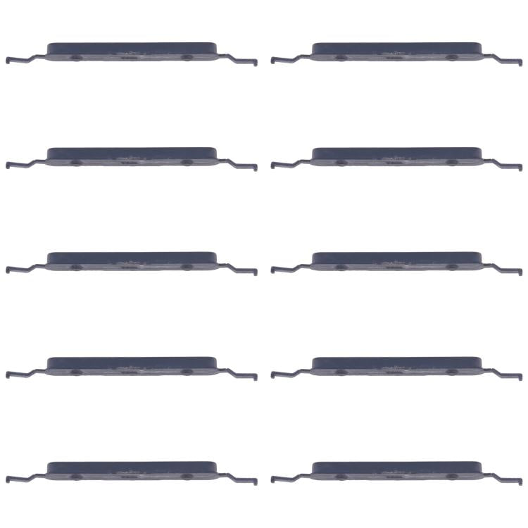 For Samsung Galaxy A06 SM-A065F 10pcs Volume Control Button(Black)