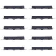 For Samsung Galaxy A14 SM-A145F 10pcs Volume Control Button (Black)