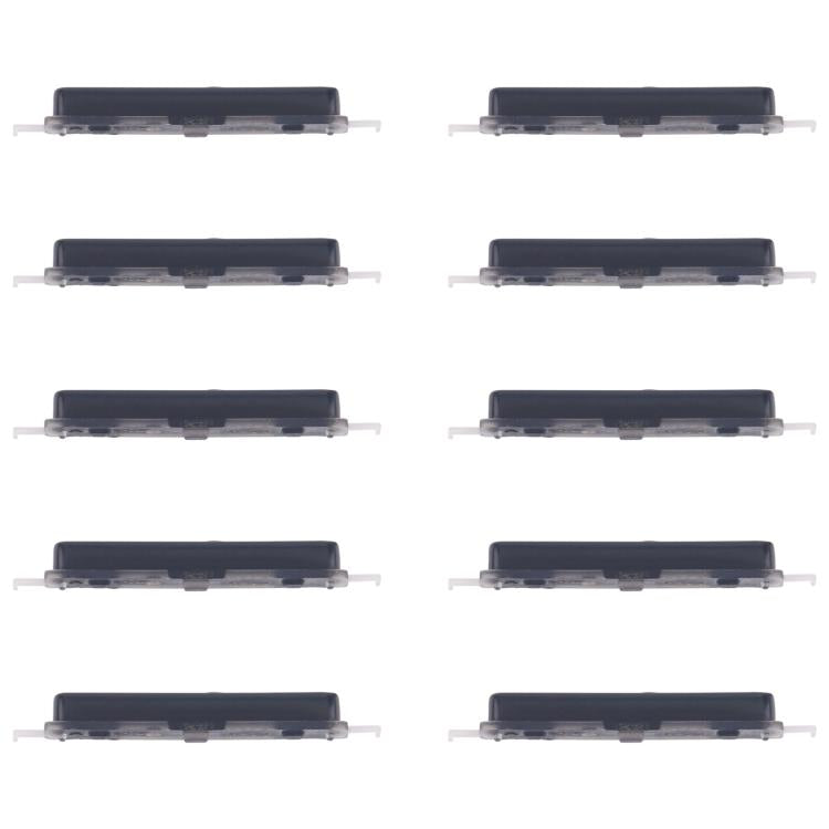 For Samsung Galaxy A14 5G SM-A146B 10pcs Volume Control Button (Black)
