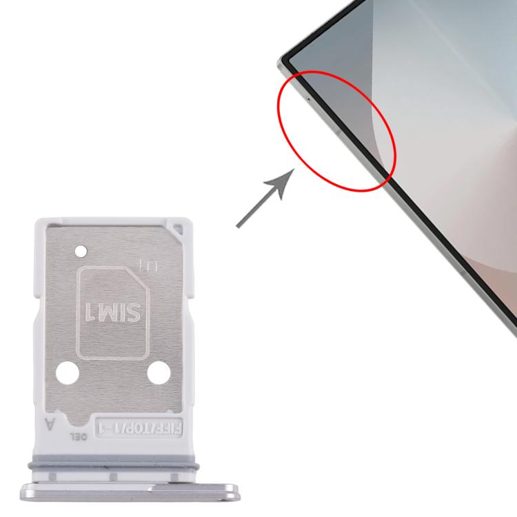 For Samsung Galaxy Z Fold7 SM-F966B EU Version Original SIM + SIM Card Tray (Silver)