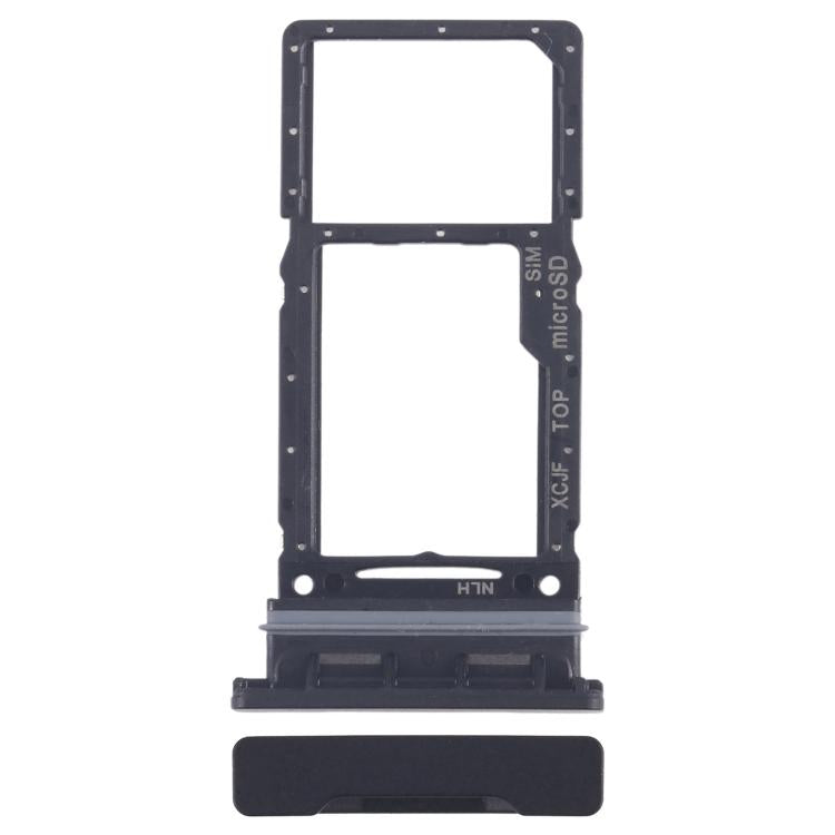 For Samsung Galaxy Tab Active5 5G SM-X306 Original SIM Card Tray + Micro SD Card Tray (Black)