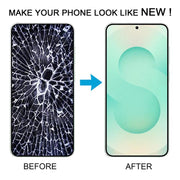 For Samsung Galaxy S25+ SM-S936B OLED LCD Screen Digitizer Full Assembly with Frame (Black)