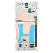 For Samsung Galaxy S23 Ultra SM-S918B 6.72 inch TFT LCD Screen Digitizer Full Assembly with Frame, Not Supporting Fingerprint Identification (Gold)