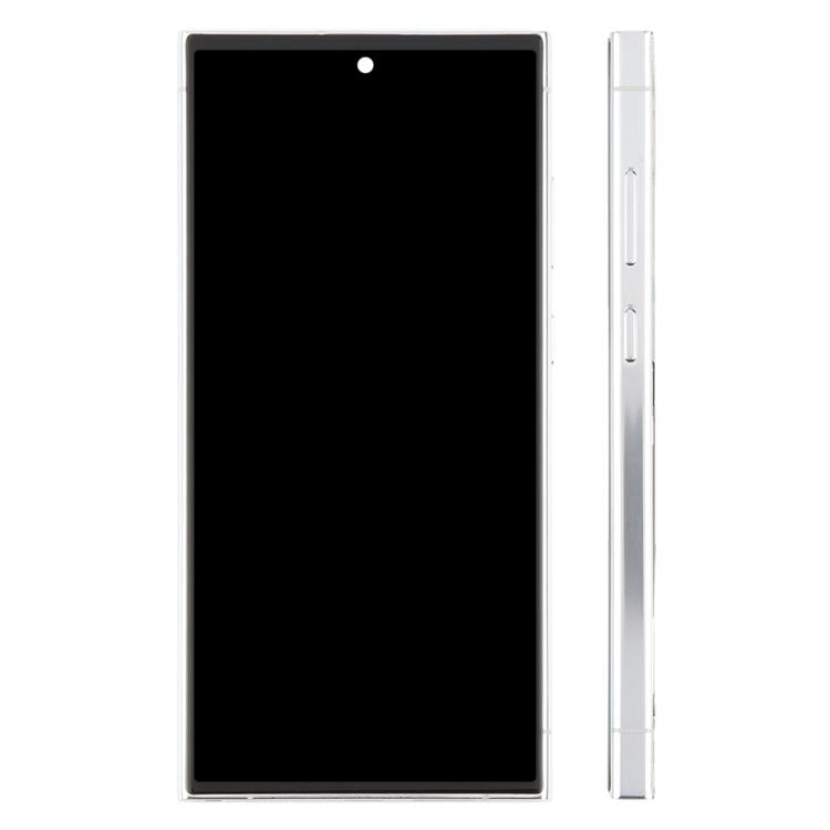 For Samsung Galaxy S23 Ultra SM-S918B 6.72 inch TFT LCD Screen Digitizer Full Assembly with Frame, Not Supporting Fingerprint Identification (Silver)