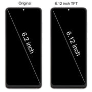 For Samsung Galaxy S20 4G SM-G980F 6.12 inch TFT LCD Screen Digitizer Full Assembly with Frame, Not Supporting Fingerprint Identification (Silver)