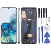For Samsung Galaxy S20+ SM-G985F 6.58 inch TFT LCD Screen Digitizer Full Assembly with Frame, Not Supporting Fingerprint Identification (Grey)