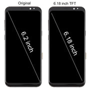 For Samsung Galaxy S8+ SM-G955F 6.18 inch TFT LCD Screen Digitizer Full Assembly with Frame (Black)