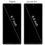 For Samsung Galaxy Note20 SM-N980F 6.6 inch TFT LCD Screen Digitizer Full Assembly with Frame, Not Supporting Fingerprint Identification (Green)