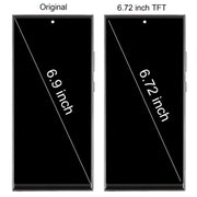 For Samsung Galaxy Note20 Ultra SM-N986B 6.72 inch TFT LCD Screen Digitizer Full Assembly with Frame, Not Supporting Fingerprint Identification (Gold)