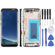 For Samsung Galaxy S8 SM-G950F 5.7 inch TFT LCD Screen Digitizer Full Assembly with Frame (Black) - free shipping - PMC TechLife - Order now!