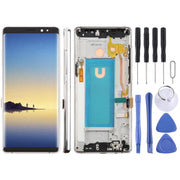 For Samsung Galaxy Note 8 SM-N950F 6.25 inch TFT LCD Screen Digitizer Full Assembly with Frame (Silver)