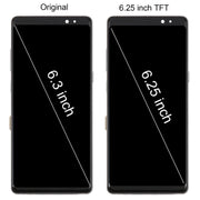 For Samsung Galaxy Note 8 SM-N950F 6.25 inch TFT LCD Screen Digitizer Full Assembly with Frame (Purple)