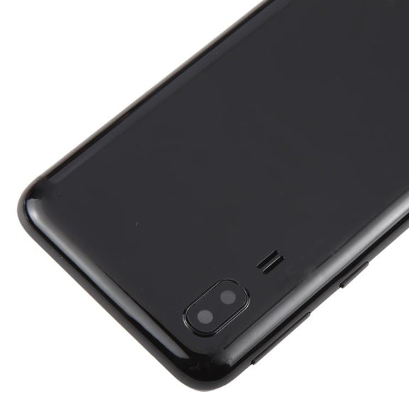 For Samsung Galaxy A2 Core SM-A260F Back Cover with Camera Lens Cover(Gray)