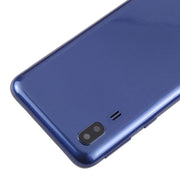 For Samsung Galaxy A2 Core SM-A260F Back Cover with Camera Lens Cover(Blue)