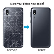 For Samsung Galaxy A2 Core SM-A260F Back Cover with Camera Lens Cover(Gray)