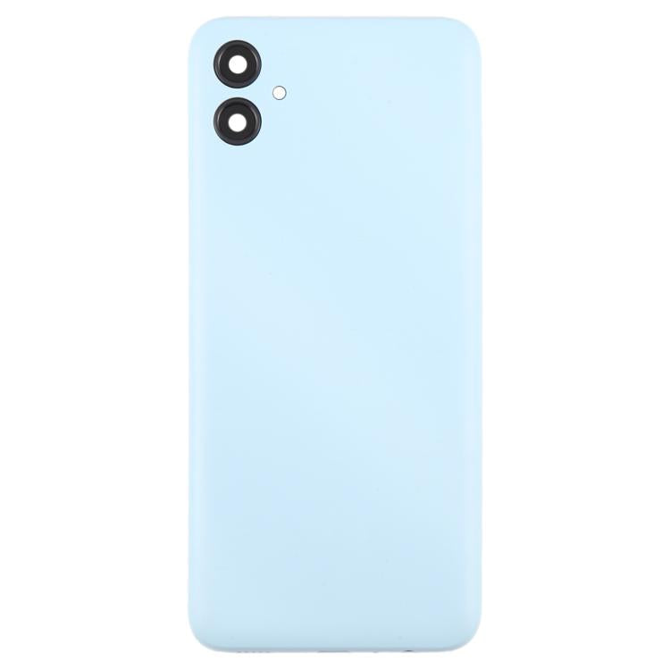 For Samsung Galaxy A04e SM-A042F Back Cover with Camera Lens Cover(Blue)