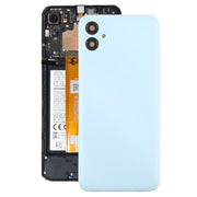 For Samsung Galaxy A04e SM-A042F Back Cover with Camera Lens Cover(Blue)