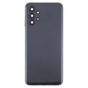 For Samsung Galaxy A13 SM-A135F Back Cover with Camera Lens Cover(Black)