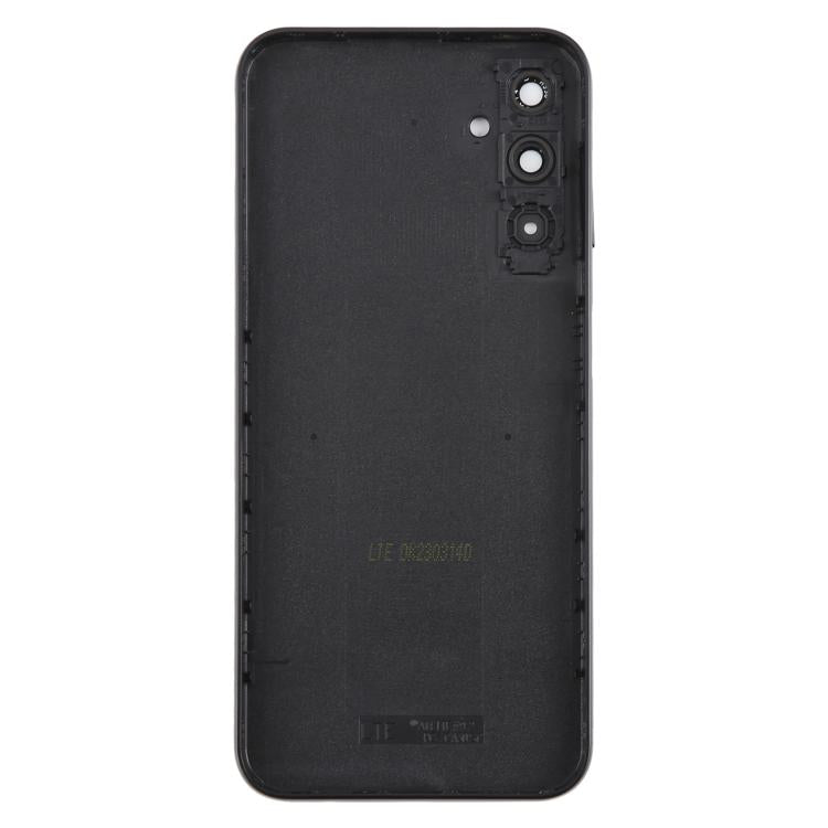 For Samsung Galaxy A14 SM-A145F Back Cover with Camera Lens Cover(Black)