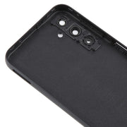 For Samsung Galaxy A14 SM-A145F Back Cover with Camera Lens Cover(Black)