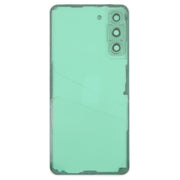 For Samsung Galaxy S21 FE SM-G990B Back Cover with Camera Lens Cover(White)