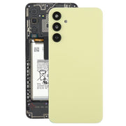 For Samsung Galaxy A15 SM-A155F Back Cover with Camera Lens Cover(Yellow)