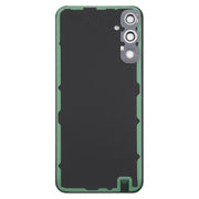 For Samsung Galaxy A34 SM-A346B Back Cover with Camera Lens Cover(Black)