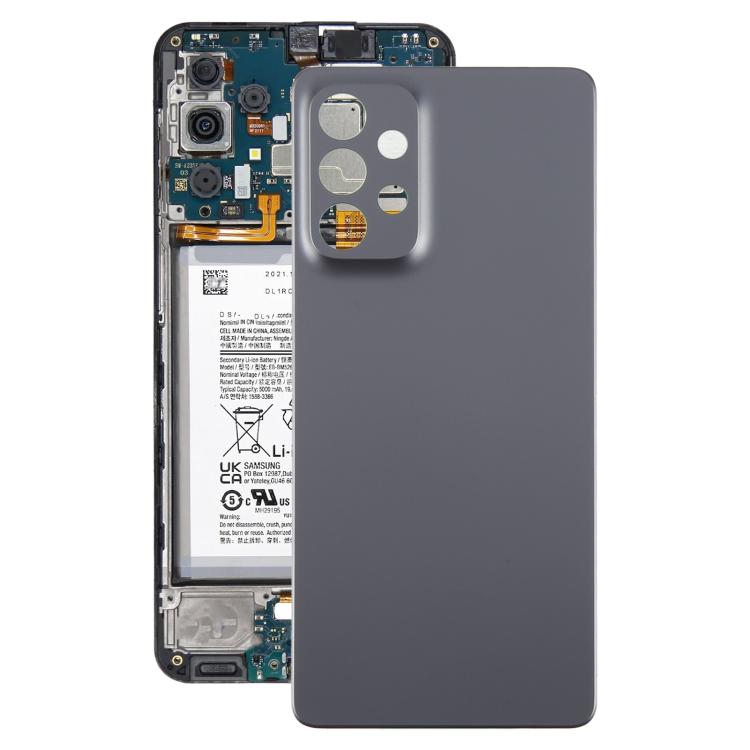 For Samsung Galaxy A73 SM-A736B Back Cover(Gray)
