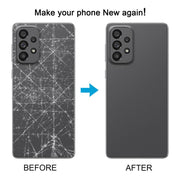 For Samsung Galaxy A73 SM-A736B Back Cover(Gray)