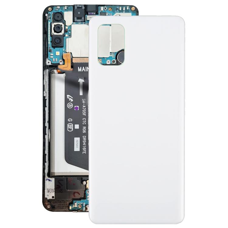 For Samsung Galaxy A71 4G SM-A715F Back Cover(White)