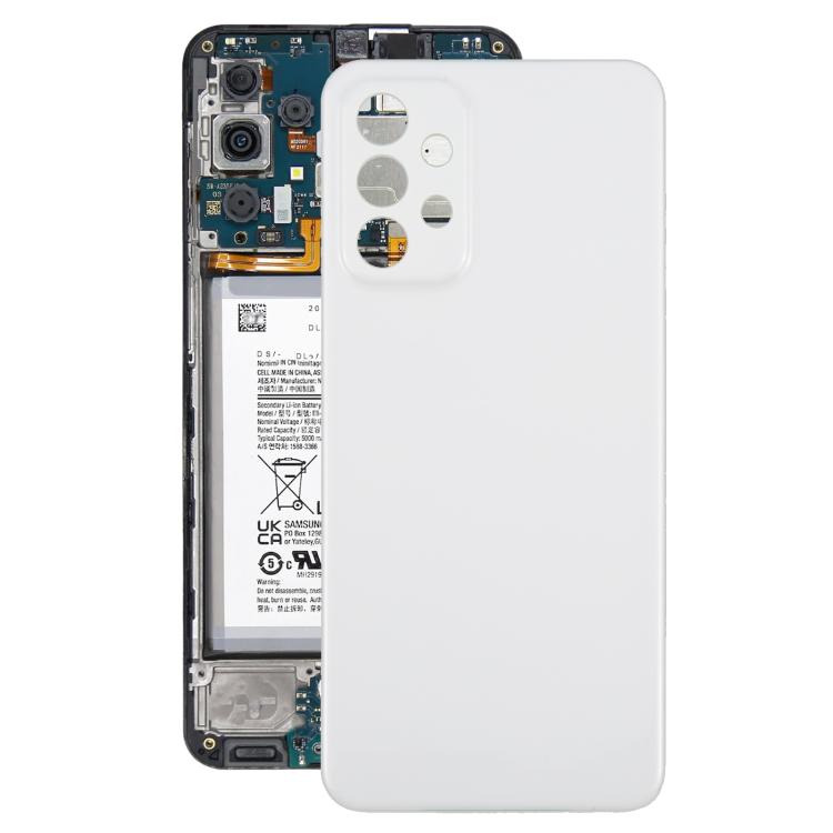 For Samsung Galaxy A23 4G SM-A235F Back Cover(White)