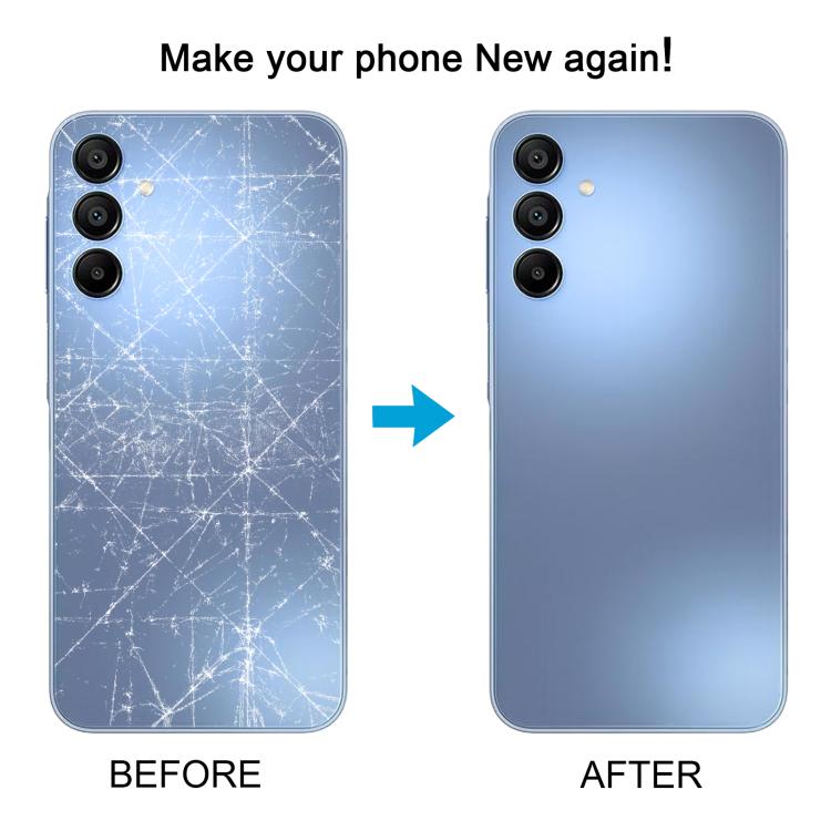 For Samsung Galaxy A15 5G SM-A156B Back Cover(Yellow)