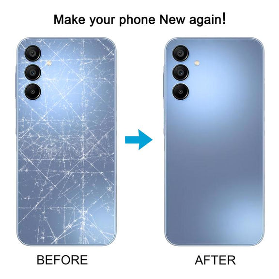 For Samsung Galaxy A15 5G SM-A156B Back Cover(Black)