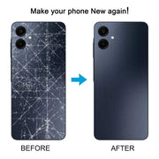 For Samsung Galaxy A06s SM-A067F Back Cover(Black)