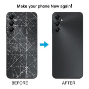 For Samsung Galaxy A05s SM-A057F Back Cover(Black)