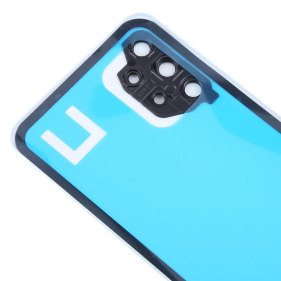 For Samsung Galaxy A32 4G SM-A325F Battery Back Cover with Camera Lens Cover(Blue)