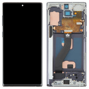 TFT Material LCD Screen for Samsung Galaxy Note10 Digitizer Full Assembly With Frame/Handwriting, Not Supporting Fingerprint Identification(Black)