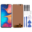 Original Super AMOLED LCD Screen for Galaxy A20 with Digitizer Full Assembly(Black) - free shipping - PMc TechLife - Order now!