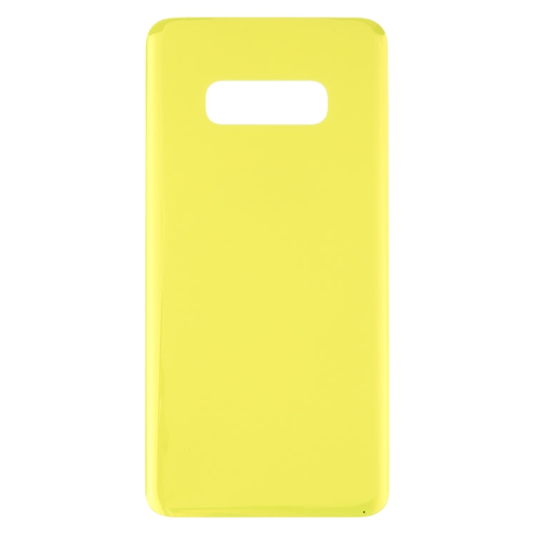 For Galaxy S10e SM-G970F/DS, SM-G970U, SM-G970W Original Battery Back Cover (Yellow)