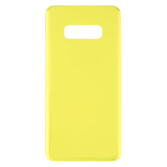 For Galaxy S10e SM-G970F/DS, SM-G970U, SM-G970W Original Battery Back Cover (Yellow)