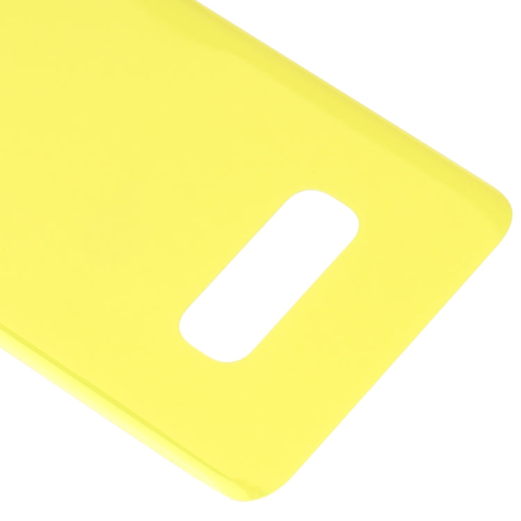 For Galaxy S10e SM-G970F/DS, SM-G970U, SM-G970W Original Battery Back Cover (Yellow)