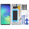 Original Super AMOLED LCD Screen for Samsung Galaxy S10+ Digitizer Full Assembly with Frame (Silver) - free shipping - PMc TechLife - Order now!