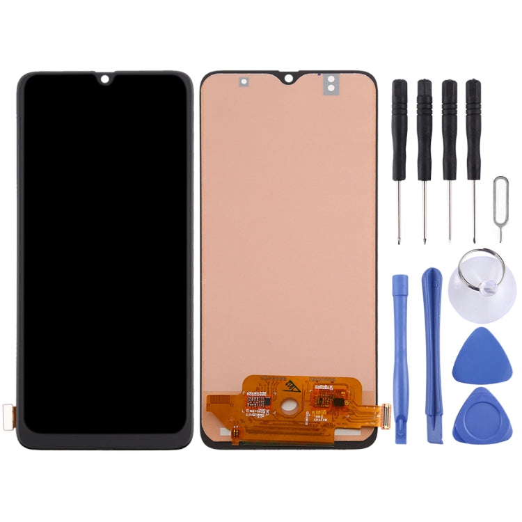 For Samsung Galaxy A70 incell LCD Screen with Digitizer Full Assembly, Not Supporting Fingerprint Identification (Black)